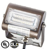 15W LED Flood Light, Yoke Mount, 6000K, UL Listed & DLC Qualified, 5 Year Warranty - 4 Pack - Green Solar LED