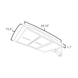 300W LED Street Outdoor Stadium Light With Shorting Cap, Direct Mount, 5 Year Warranty, DLC - Green Solar LED