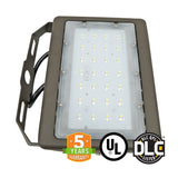 50W Outdoor LED Flood Light (UL/DLC) 5700K, 5 Year Warranty (Pack of 2) - Green Solar LED