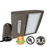 150W LED Street Outdoor Stadium Light, Slip Fitter, 5 Year Warranty, 5700K, DLC - Green Solar LED