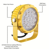 20W LED Dock Light for Warehouse, Spot Flood Light 1800 Lumens, 5000K - Green Solar LED