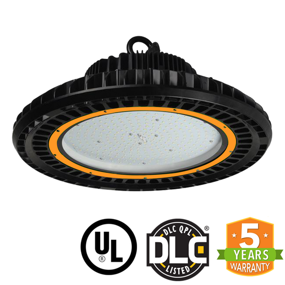 UFO 150W LED High Bay - 5700K, UL Listed and DLC Qualified - Green Solar LED