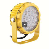 20W LED Dock Light for Warehouse, Spot Flood Light 1800 Lumens, 5000K - Green Solar LED