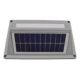 Solar LED Outdoor Security Light, 3000K (Pack of 2) - Green Solar LED