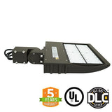 90W LED Street Outdoor Stadium Light, Slip Fitter, DLC / 5 Year Warranty, 5700K - Green Solar LED