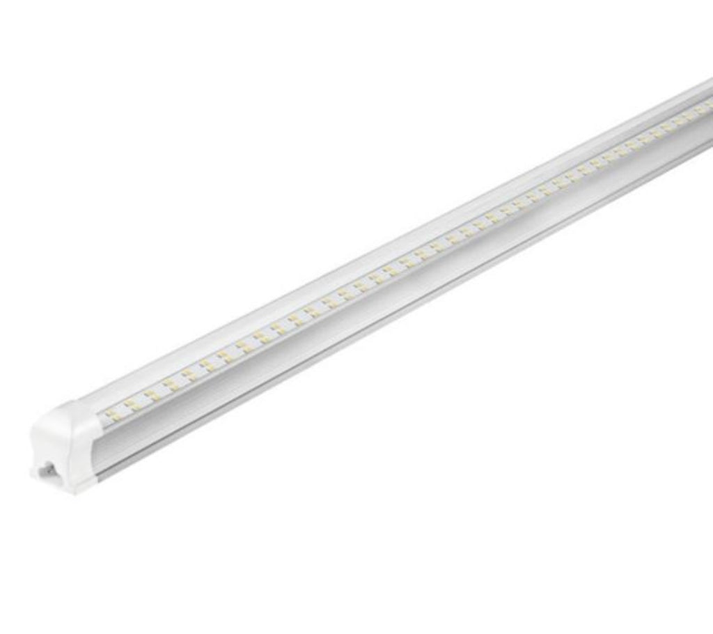 22W 4ft LED Integrated Tube, 6000K, (UL+DLC), 5 Year Warranty, 10 Pack ...