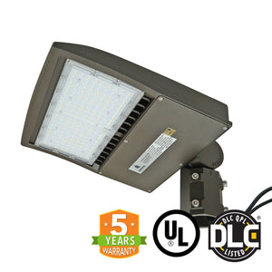 150W LED Street Outdoor Stadium Light, Slip Fitter, 5 Year Warranty, 5700K, DLC - Green Solar LED