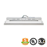 110W 2ft Linear LED High Bay Warehouse Gym Light, 16406 Lumen, DLC, 2-PACK - Green Solar LED